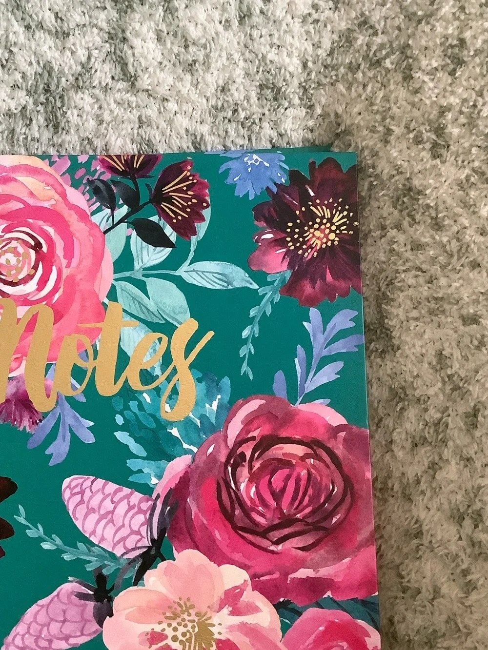 Clementine Paper Co Floral Brights Lined Journal Hardcover Notebook NWT 8.25”x10